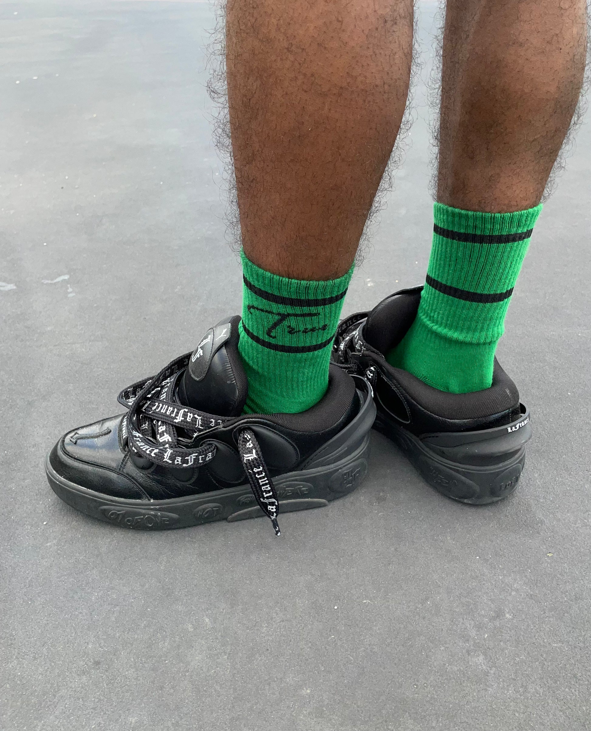 Army Green True Hustle Socks
