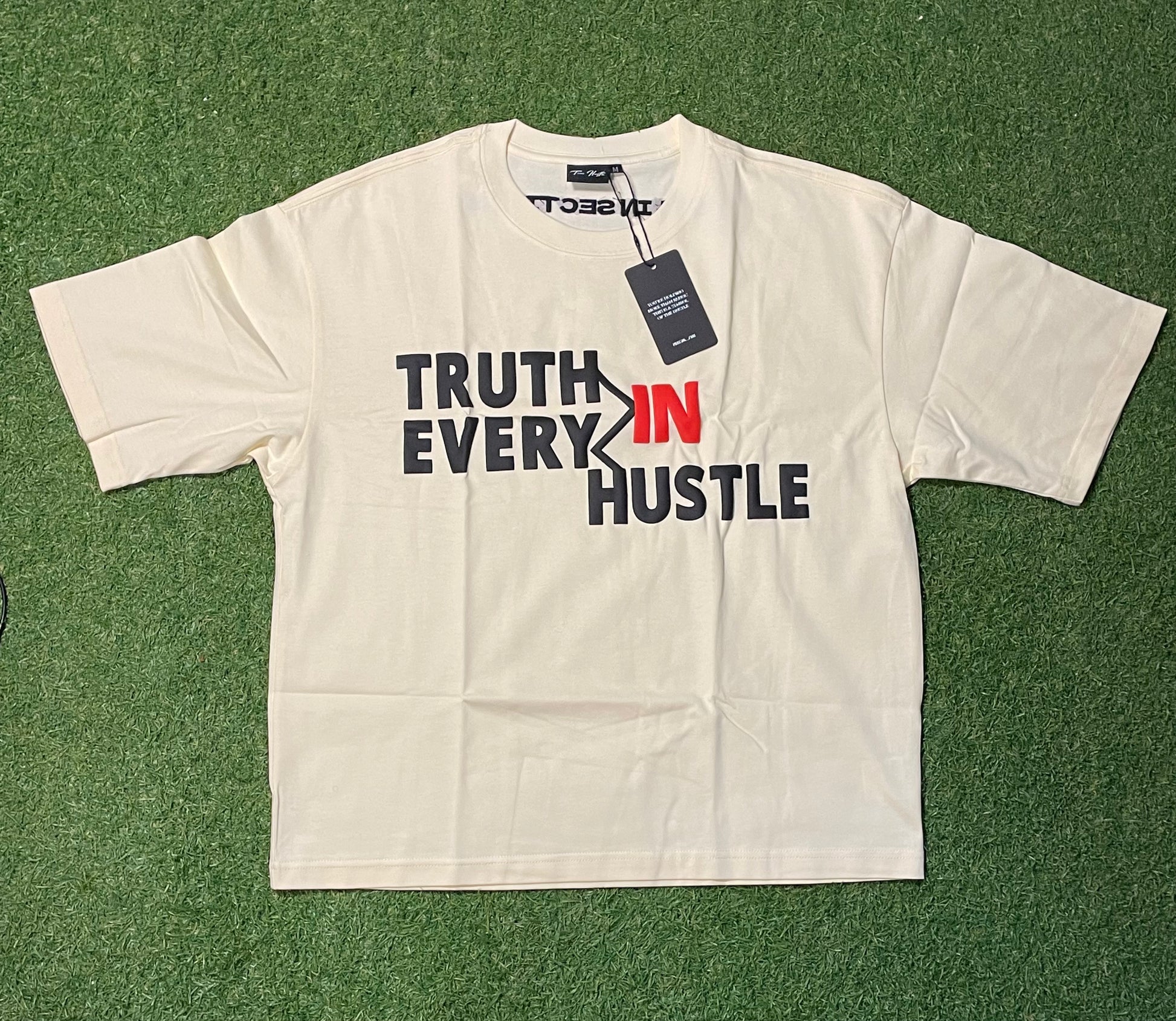 Truth In Every Hustle Shirt Beige