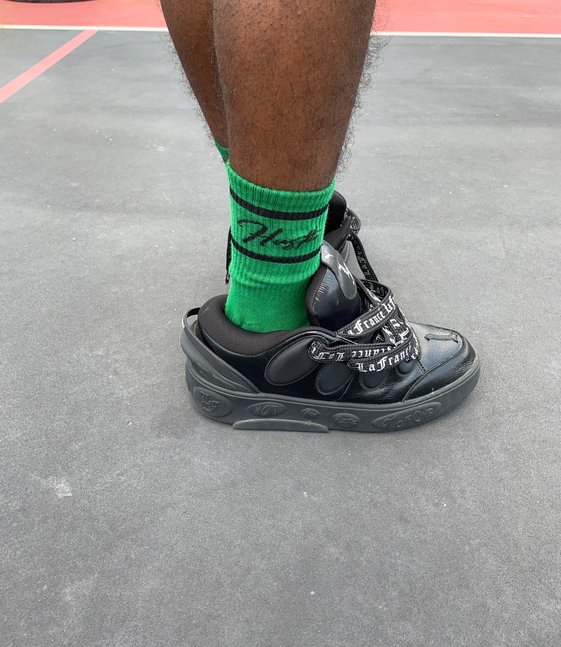 Army Green True Hustle Socks