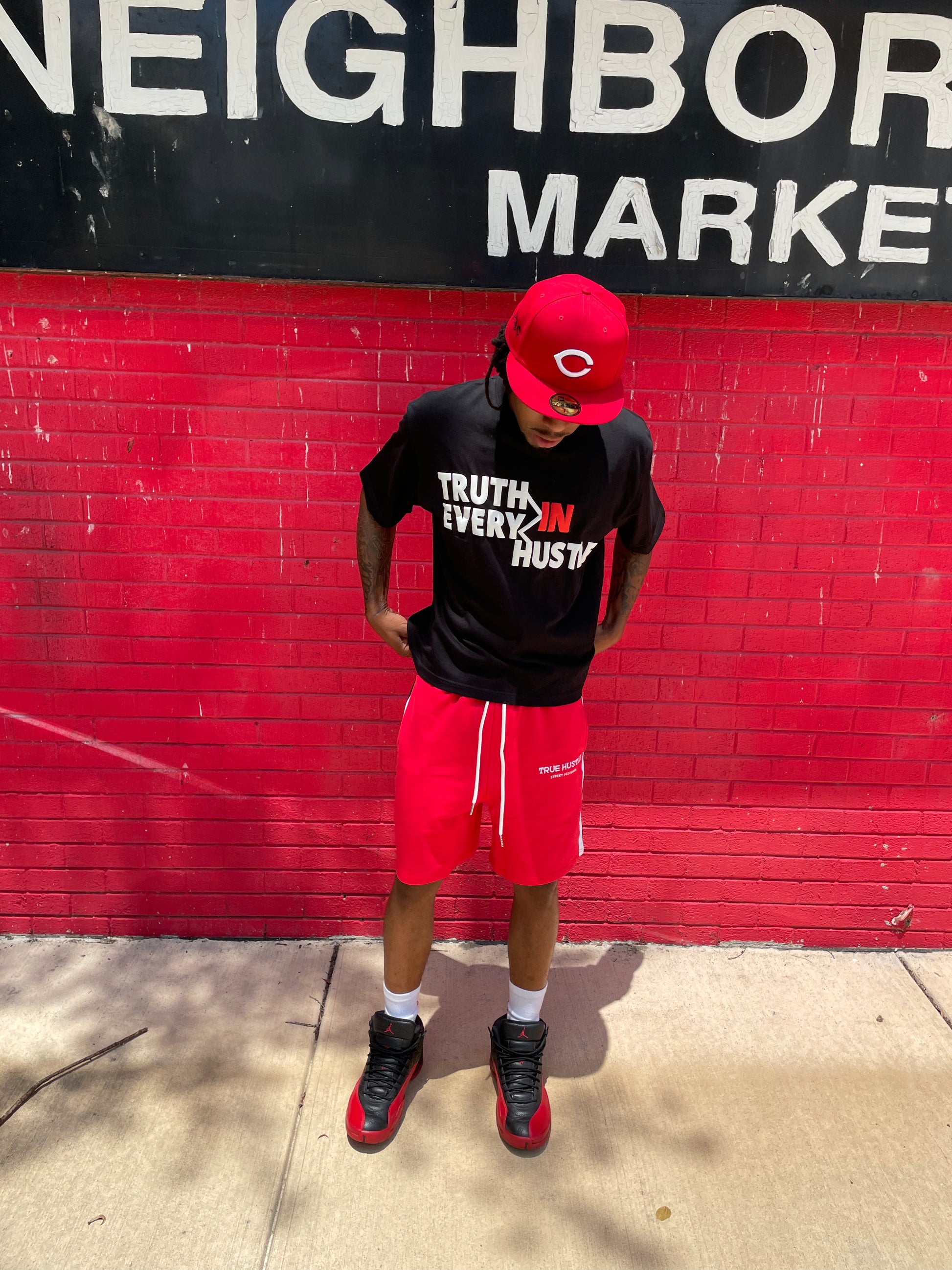 Truth In Every Hustle Shirt Black