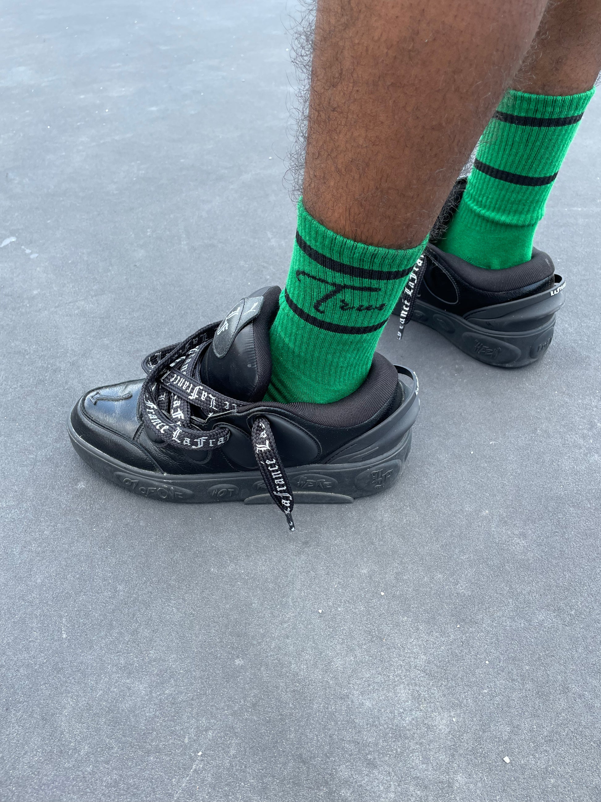 Army Green True Hustle Socks
